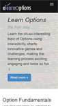 Mobile Screenshot of elearnoptions.com